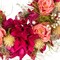 12.5" Artificial Spring Wreath with Mixed Flowers and Berries Seasonal Door Accent